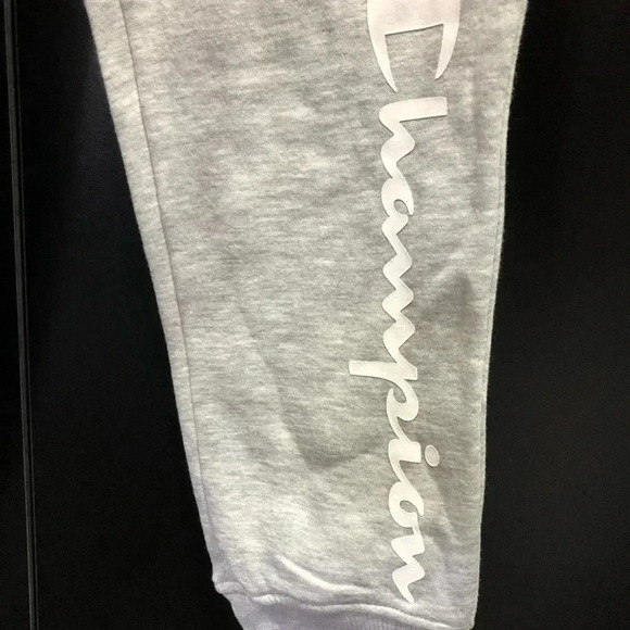 Champion Fleece Lined Joggers/sweatpants,hip pockets,drawcord elastic waist,logo - Picture 6 of 8